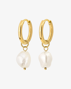 LUAMAYA Pearly Hoop Set