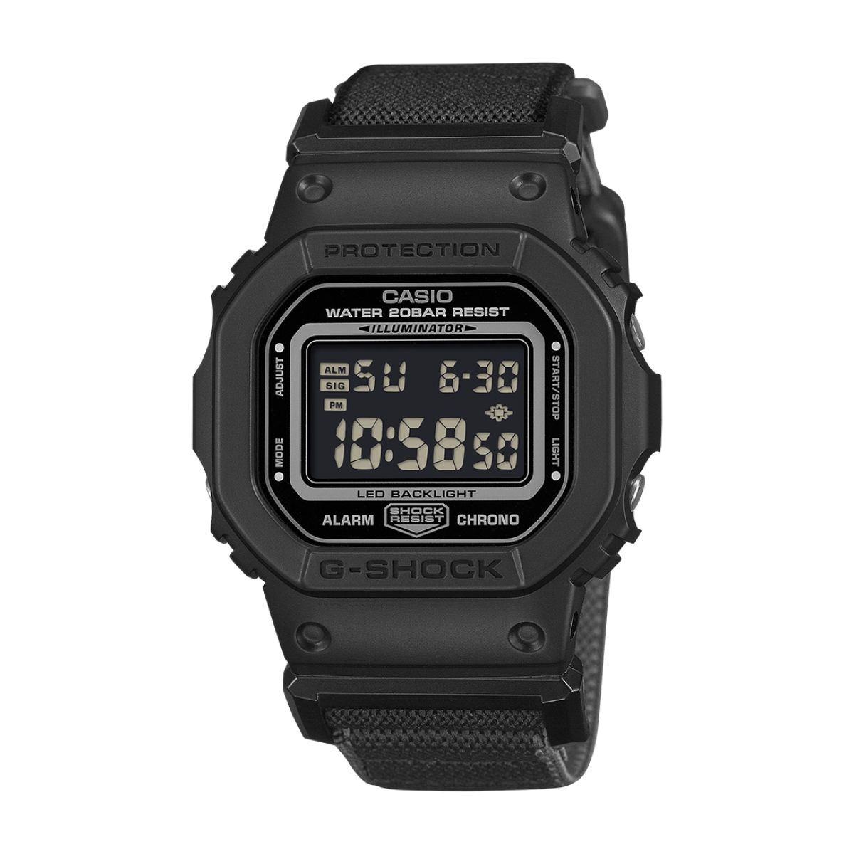 G-SHOCK Classic NEW CLOTH BAND DW-5600MNC-1ER