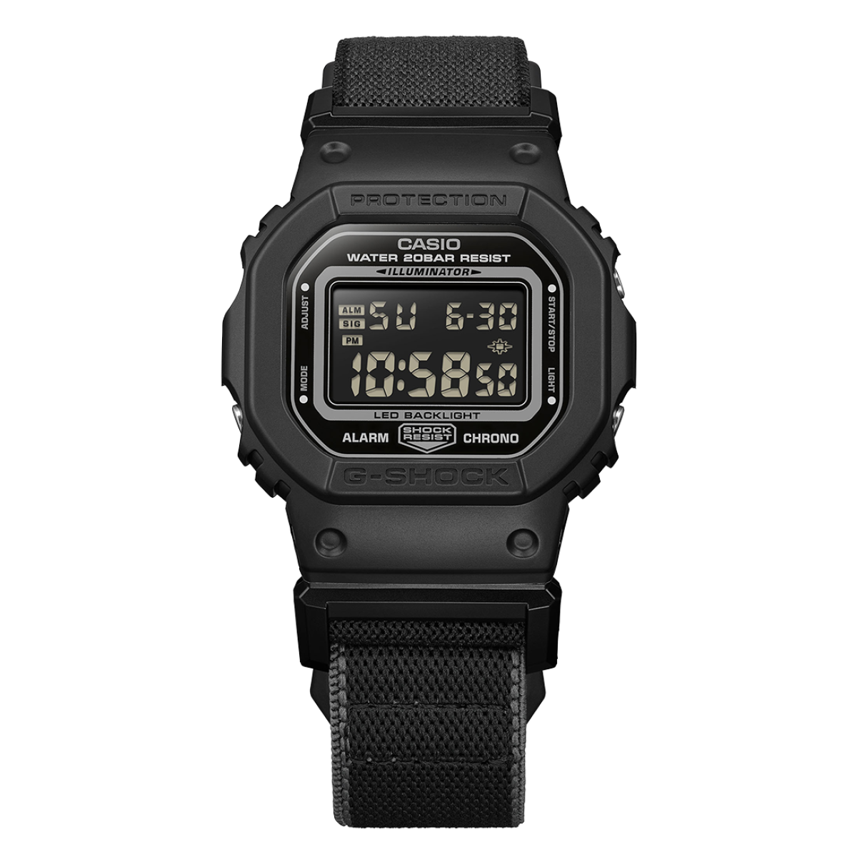 G-SHOCK Classic NEW CLOTH BAND DW-5600MNC-1ER